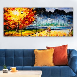 Wallity Lienzo Decorativo Multicolor 50 x 120 cm